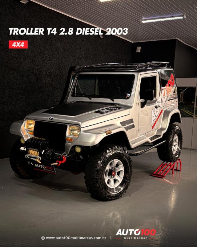 Troller T-4 4x4 2.8 TB Int. Cap. Rígida Diesel